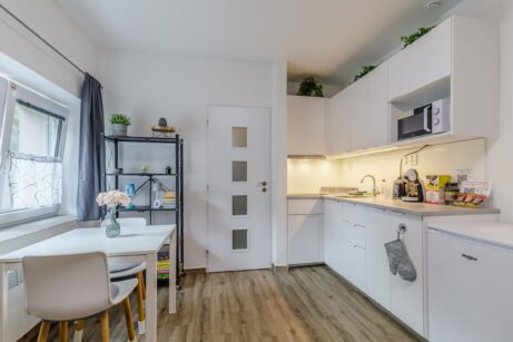 Kuchyňský a jídelní kout apartmánu – Neratovice, Masarykova 69/2